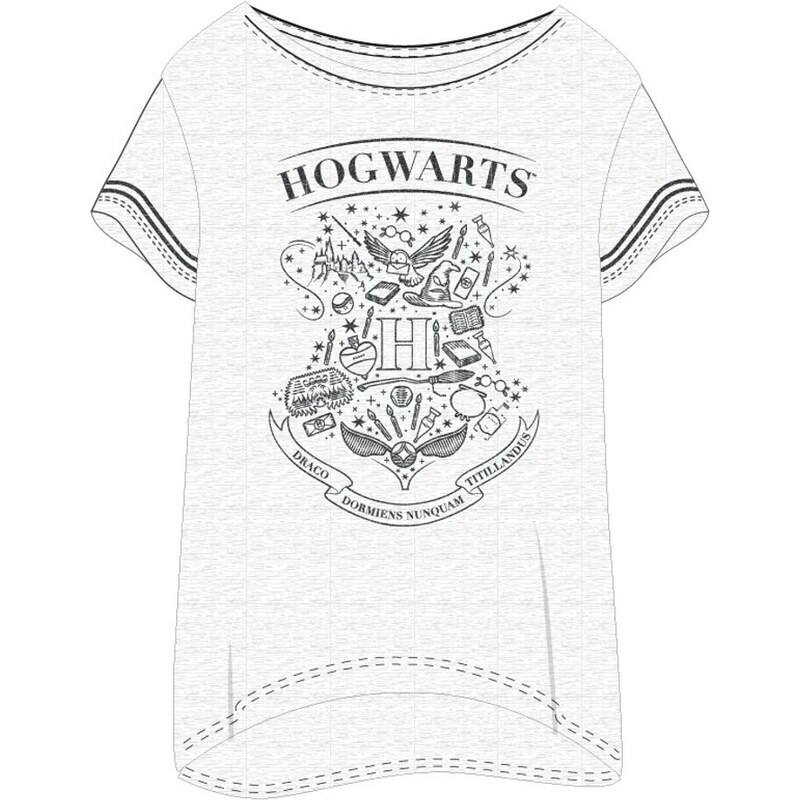 E plus M Dámské triko na spaní Harry Potter - Hogwarts 80815778