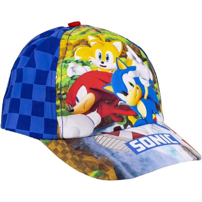 CERDÁ Dětská kšiltovka Ježek Sonic s přáteli 82639592