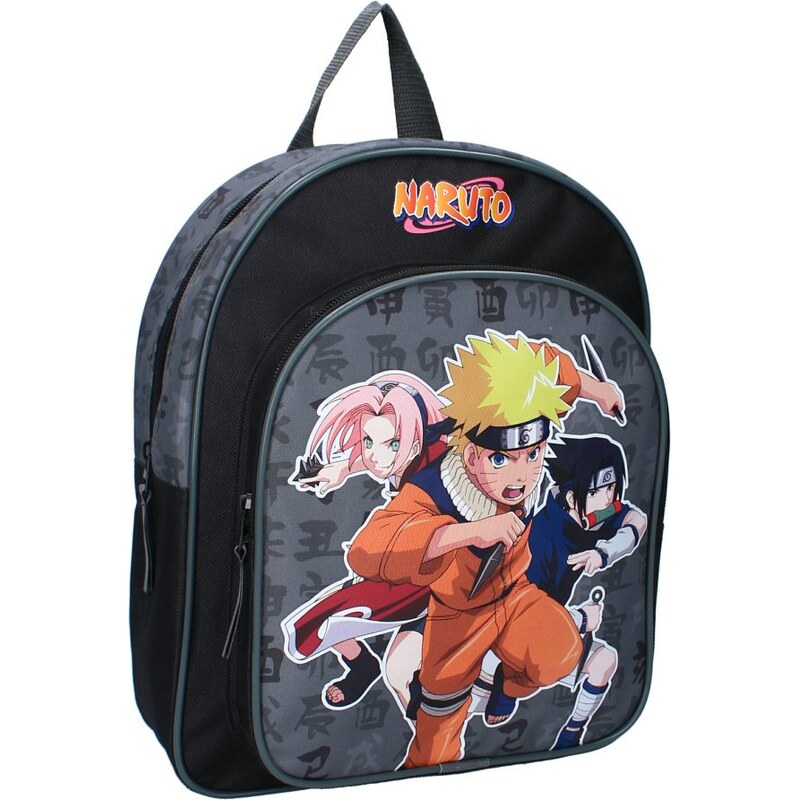 Vadobag Dětský batoh s velkou přední kapsou Naruto
