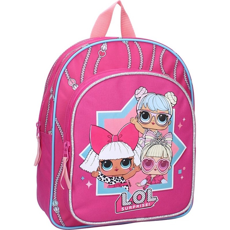 Vadobag Dívčí batoh s přední kapsou L.O.L. Surprise
