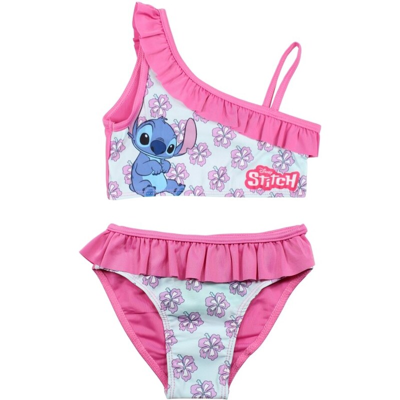 DIFUZED Dívčí asymetrické bikiny Lilo & Stitch
