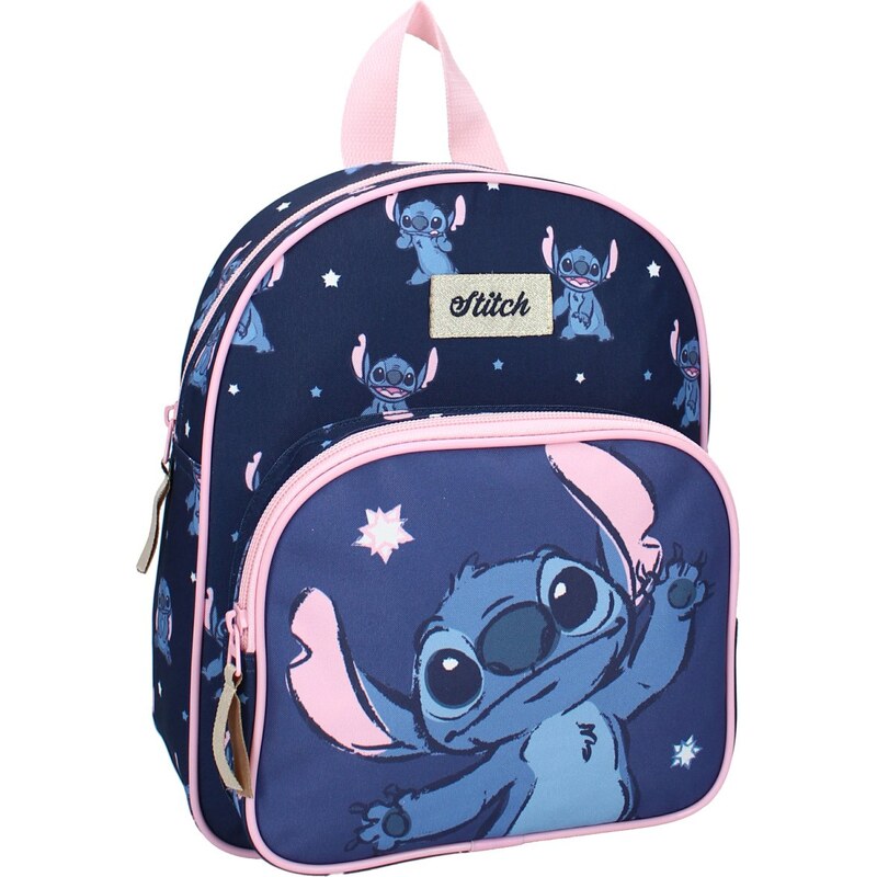 Vadobag Dětský batoh s přední kapsou Lilo & Stitch