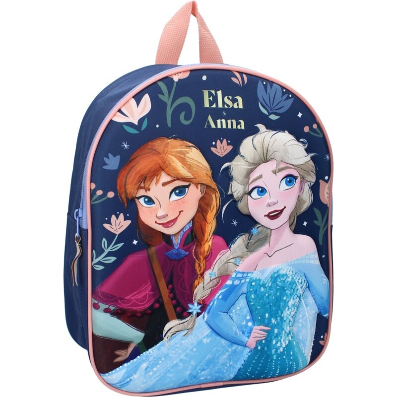 Vadobag Dívčí 3D batoh Ledové království II - Anna & Elsa
