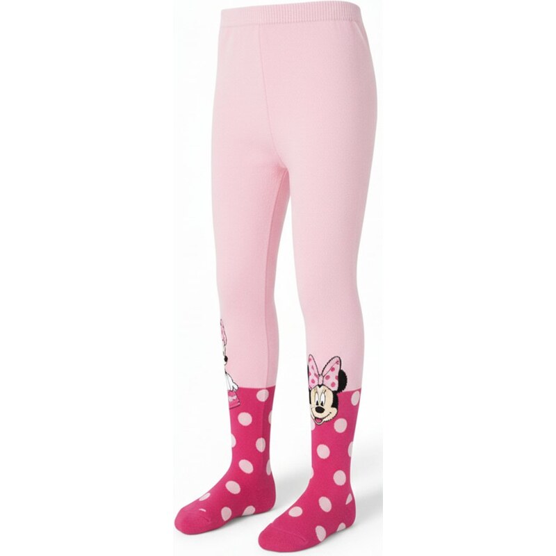 Exity Dívčí punčocháče s puntíky Minnie Mouse