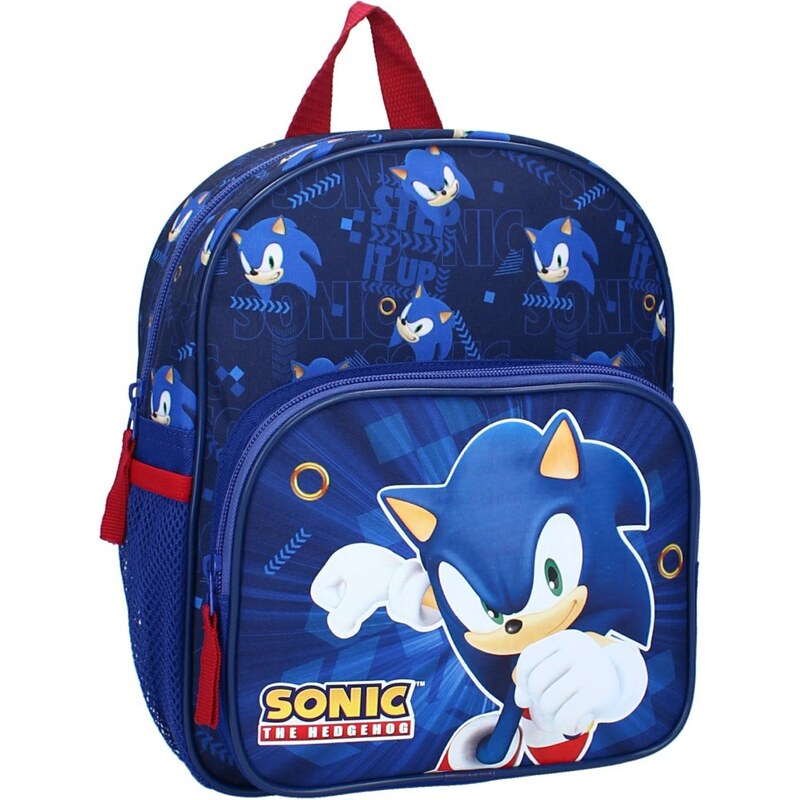 Vadobag Dětský batoh s přední kapsou Ježek Sonic - Still