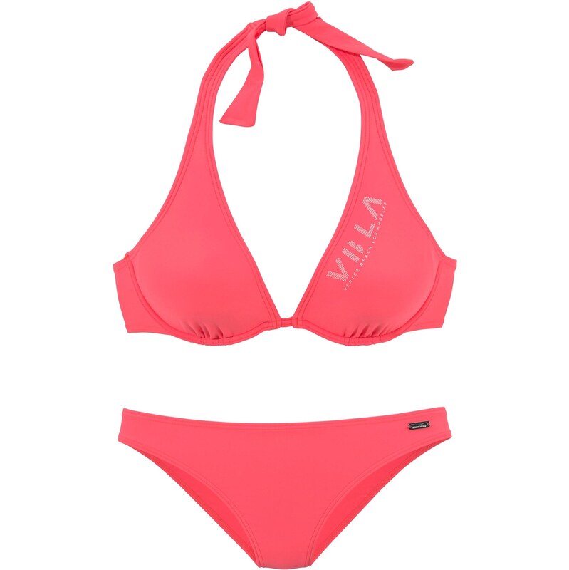VENICE BEACH Bikiny malinová / bílá 92326643