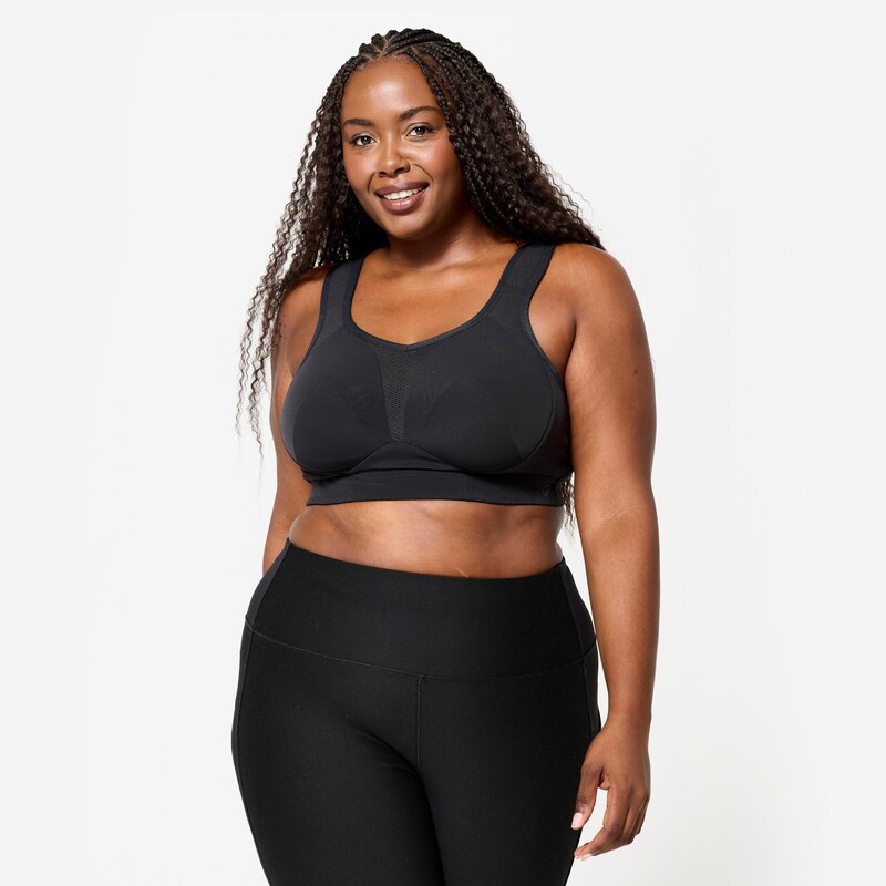 NO BRAND Dámská fitness podprsenka E-H vysoké zpevnění 76938675