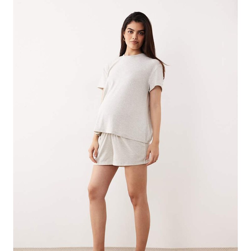 ASOS Maternity ASOS DESIGN Maternity mix and match flippy pyjama