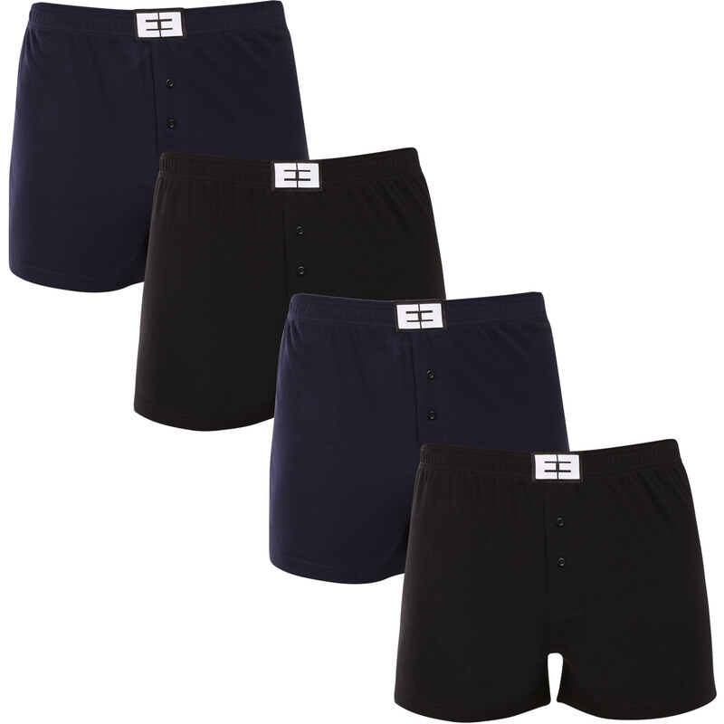 4PACK pánské trenky Nedeto vícebarevné (4NTV01) 3
