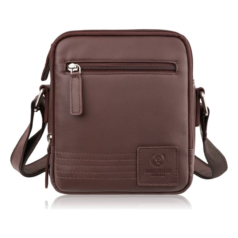 Kožená pánská crossbody taška Paolo Peruzzi AY-27