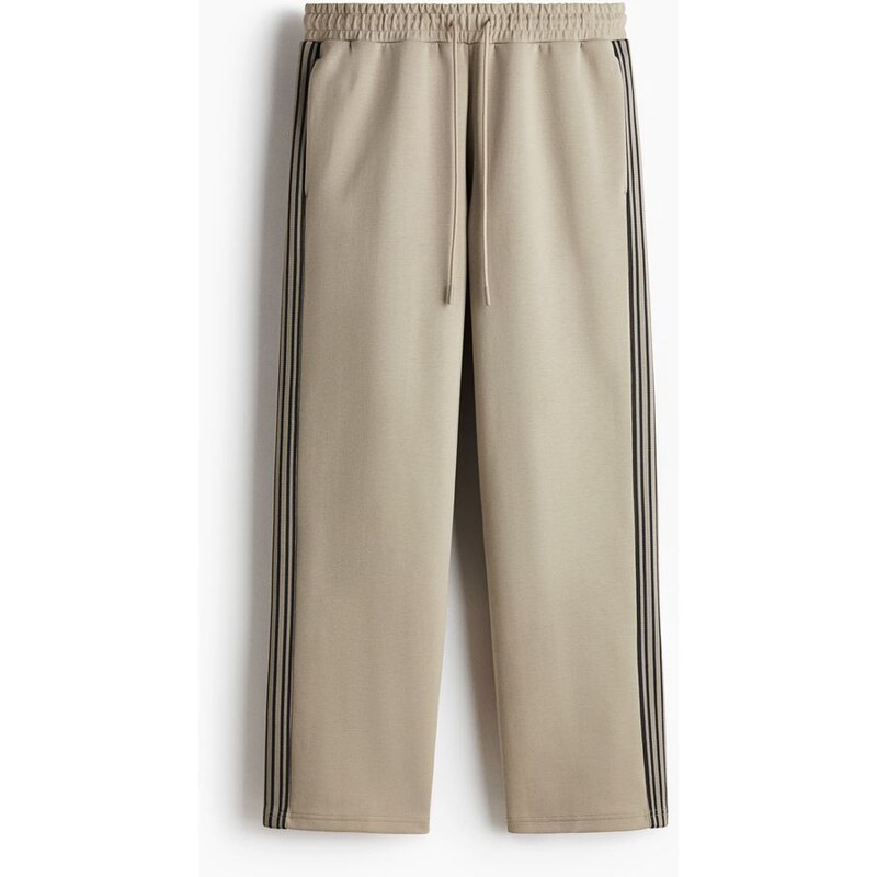 H&M - Sportovní kalhoty jogger Loose Fit DryMove - Béžová