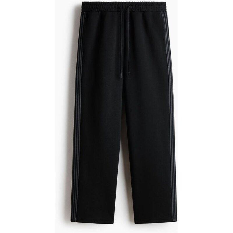 H&M - Sportovní kalhoty jogger Loose Fit DryMove - Černá