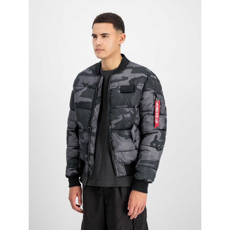 Alpha Industries Bunda MA-1 Puffer Bomber Camo black camo 112322804