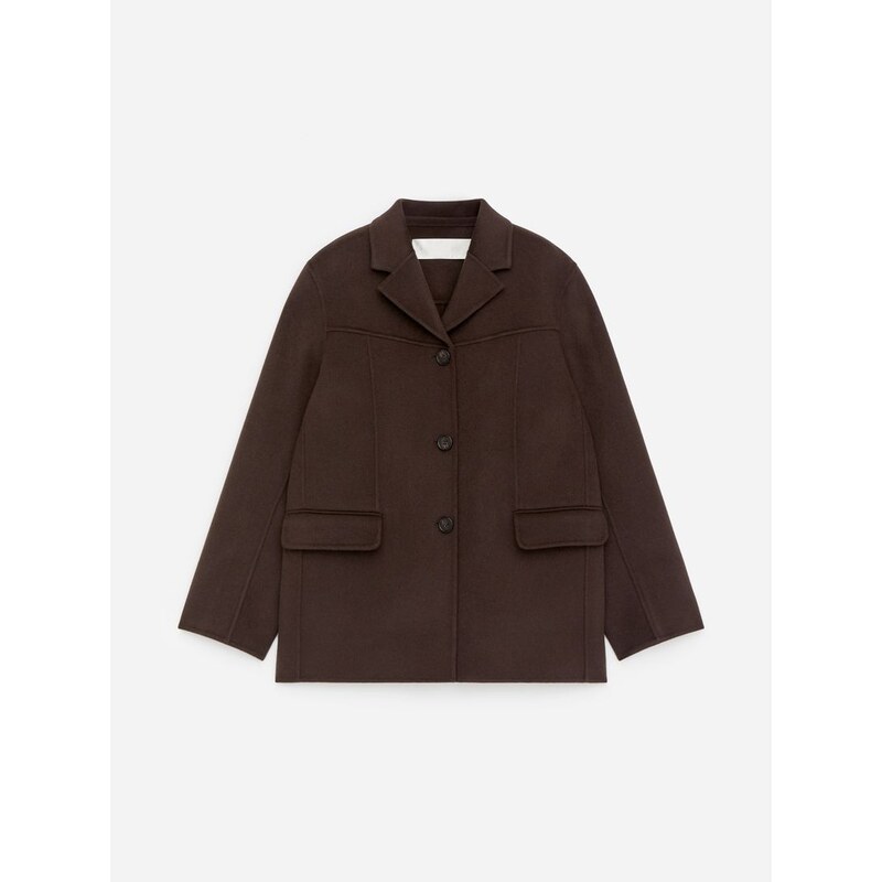 H&M - Blazer z vlněné směsi Doublé - hnědá 112342382