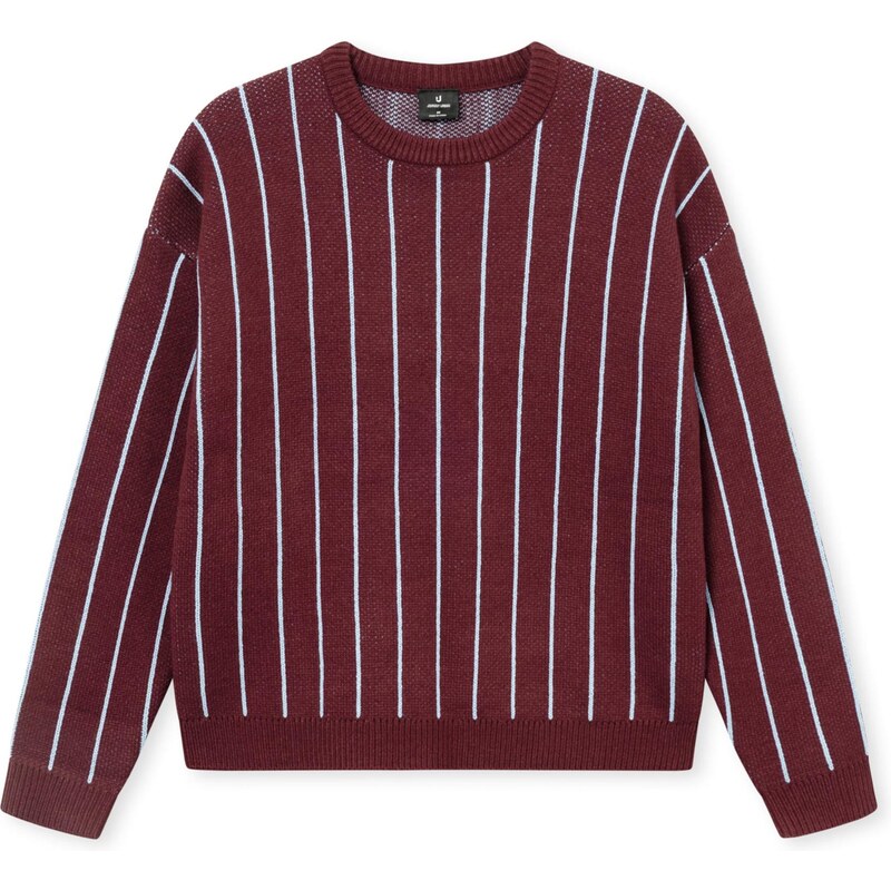 Johnny Urban Svetr Levin světlemodrá / burgundská červeň