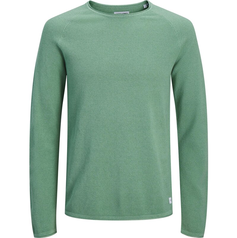 JACK & JONES Svetr JJEHILL zelená