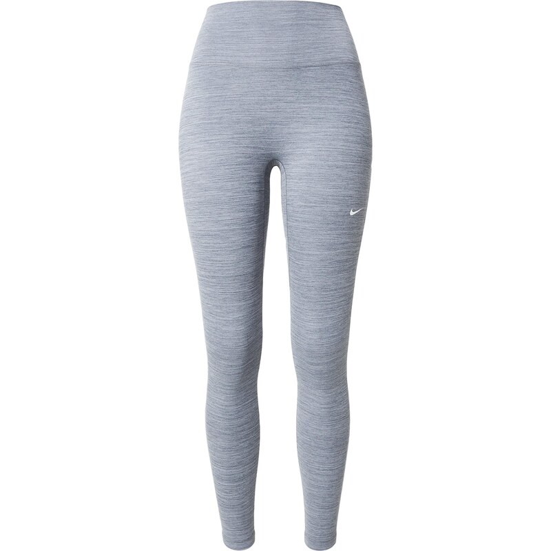 NIKE Sportovní kalhoty ONE šedý melír / bílá