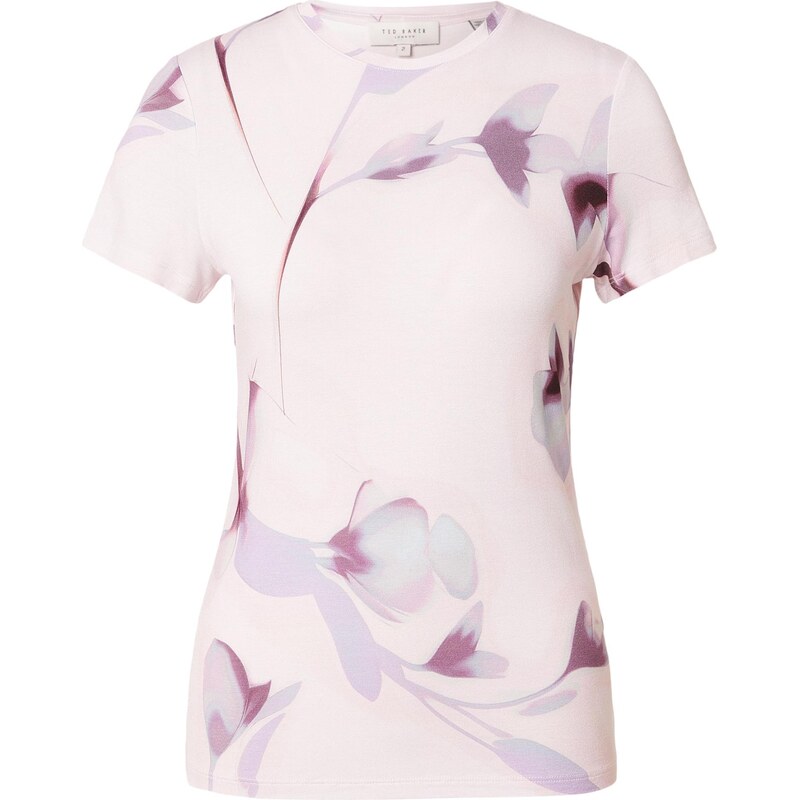 Ted Baker Tričko Velley světlemodrá / fialová / pastelově růžová 112328415