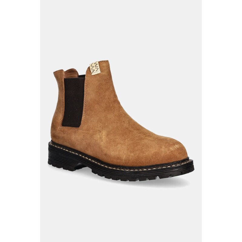 Visvim Semišové kotníkové boty Visvim GORNERGRAT MID-FOLK