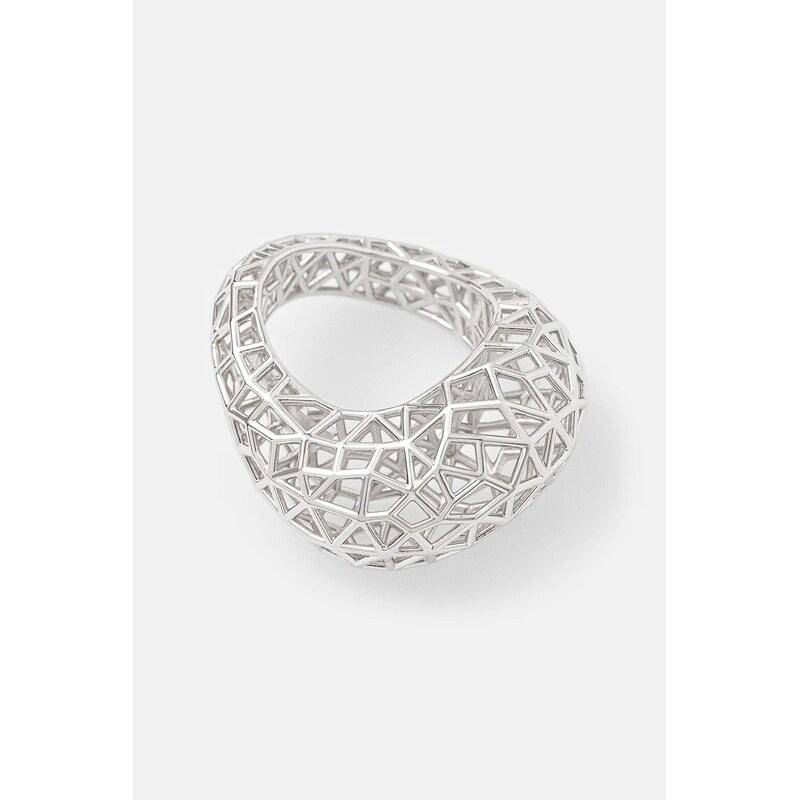 Stříbrný prsten Tom Wood Maze Ring 115145062