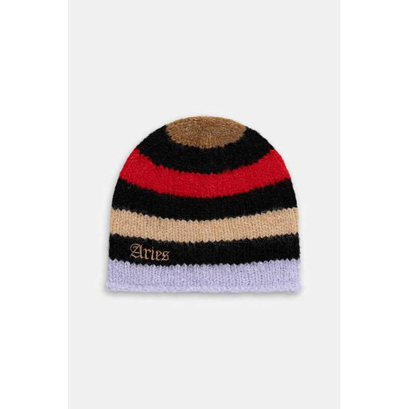 Čepice s příměsí vlny Aries Brushed Stripe 112356722
