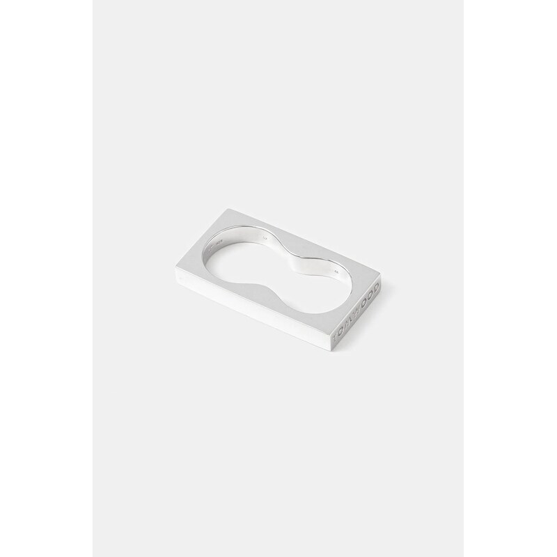 Bižuterie Tom Wood Square Ring Double 115145069