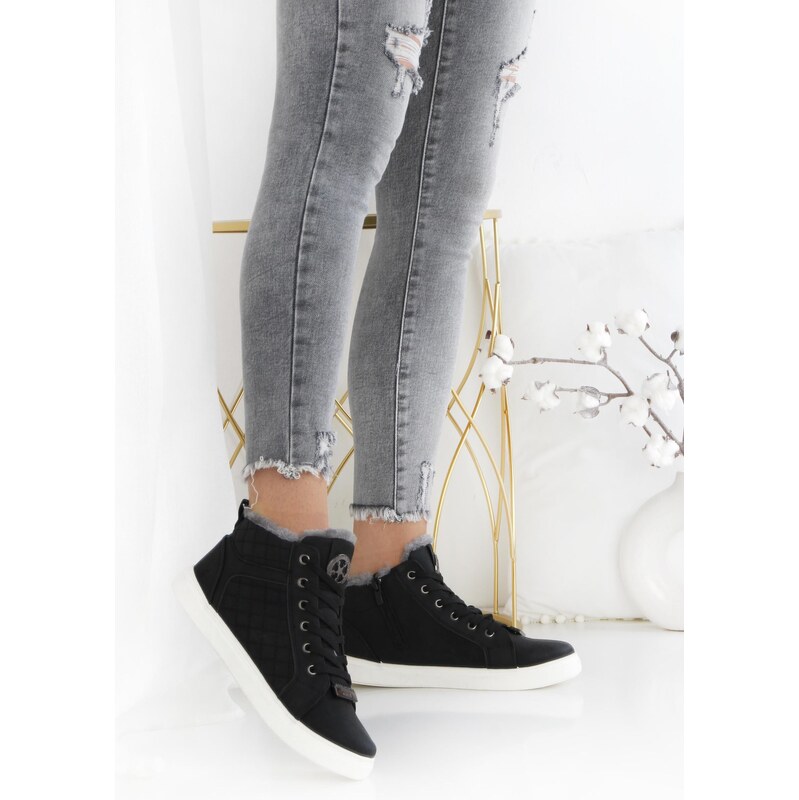 Cathay moda Zateplené tenisky 3825-1B 112337582