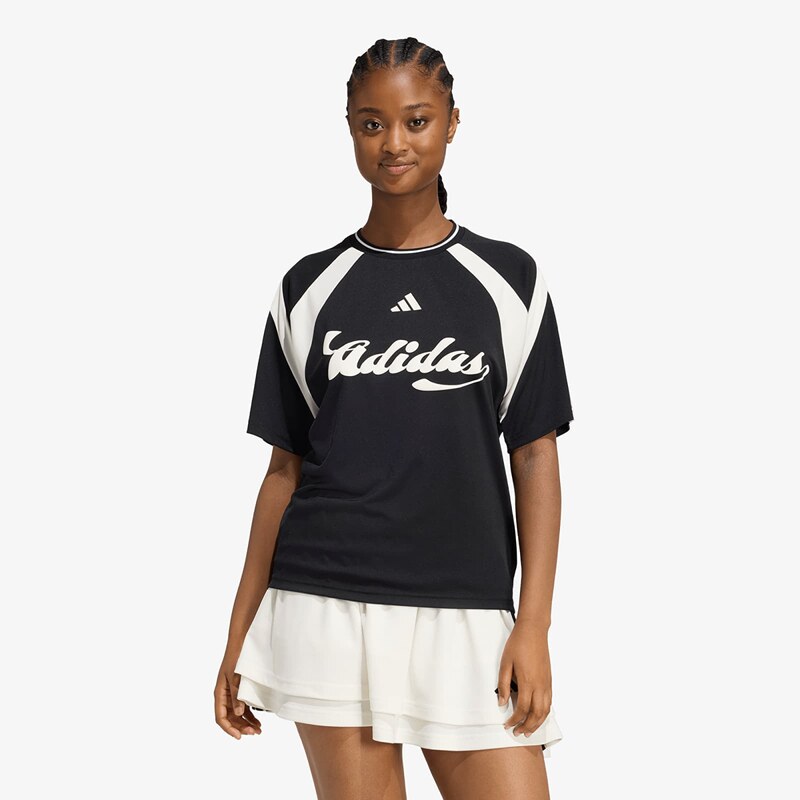 adidas Performance Tričko adidas House Of Tiro Jersey Black/ Off