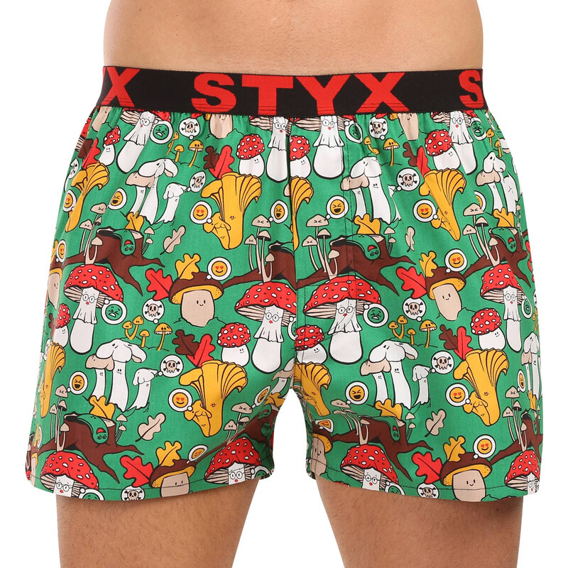 Pánské trenky Styx art sportovní guma houby (B1858)