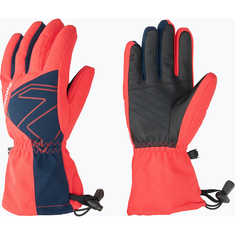 Dětské lyžařské rukavice ZIENER Laval Aquashield AW fiery red