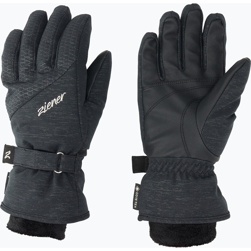 Dámské lyžařské rukavice ZIENER Klaire GTX black ink spark