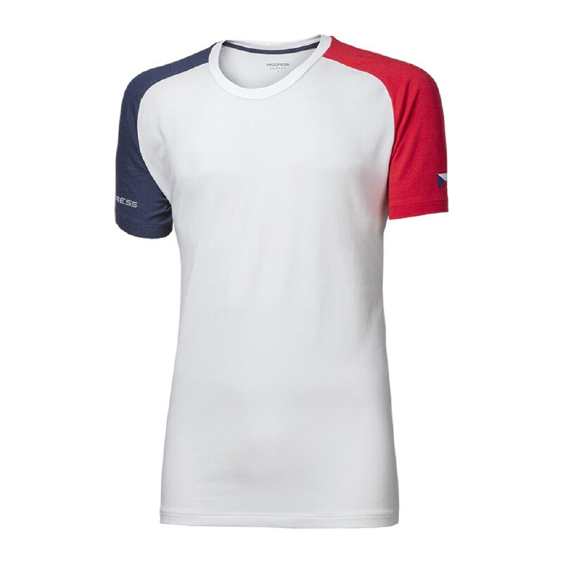 Pánské bambusové triko PROGRESS Republic T-Shirt ČR tm.modrá