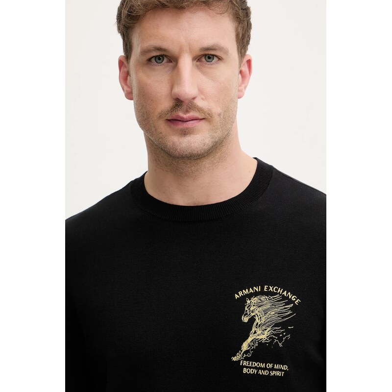 Bavlněný svetr Armani Exchange