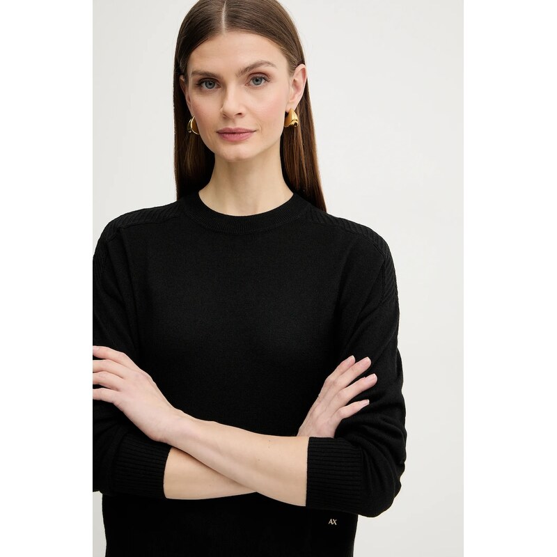 Svetr s příměsí vlny Armani Exchange