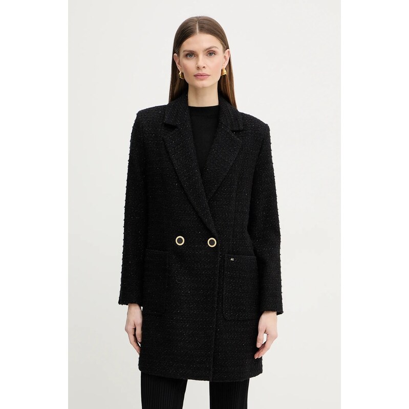 Kabát s příměsí vlny Armani Exchange