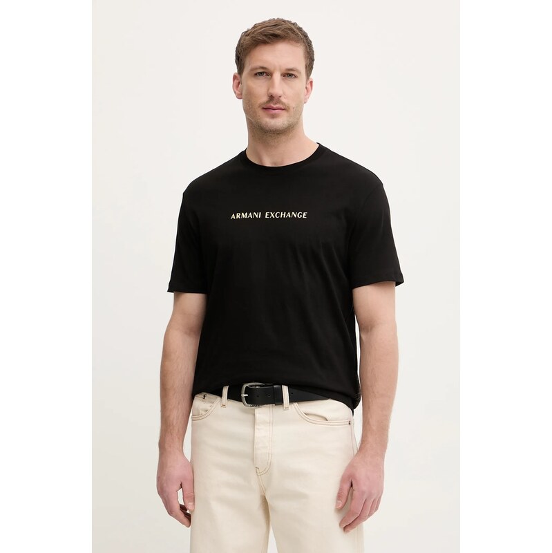 Bavlněné tričko Armani Exchange