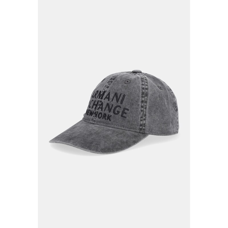 Bavlněná baseballová čepice Armani Exchange