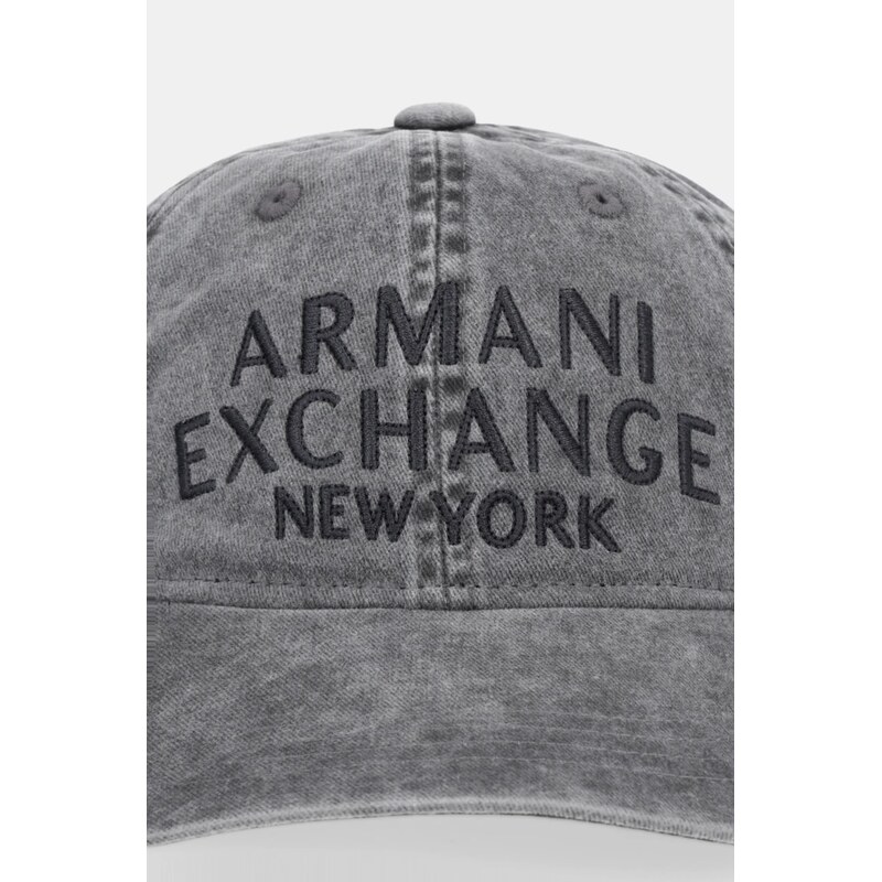 Bavlněná baseballová čepice Armani Exchange