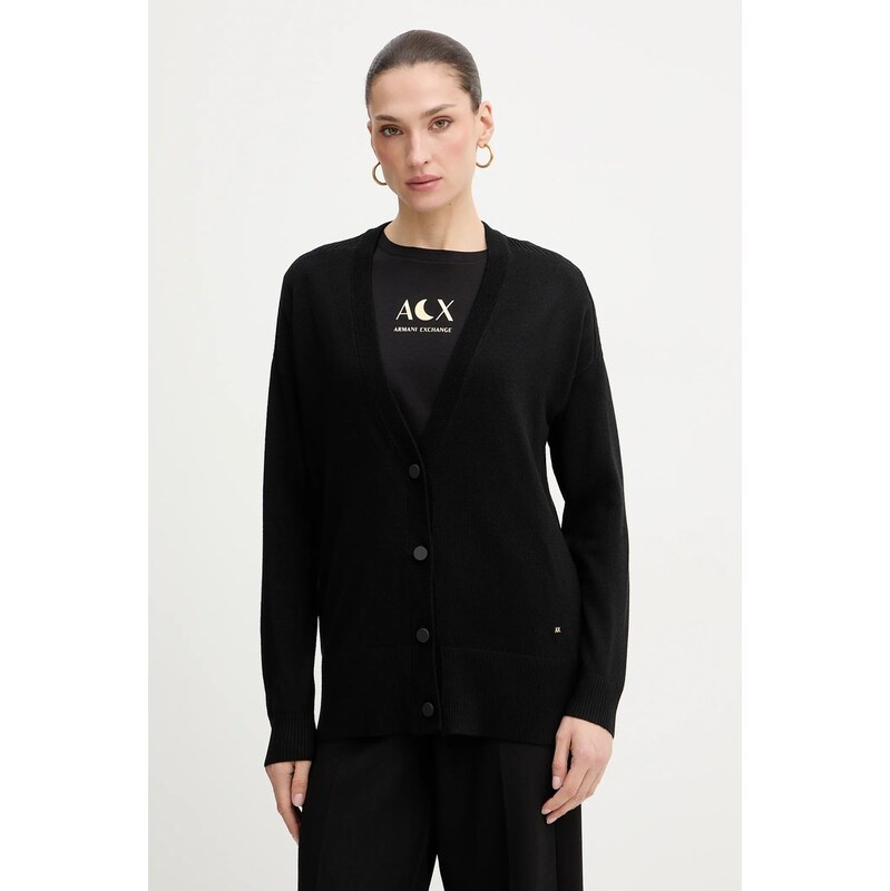 Armani Exchange Kardigan s příměsí vlny Armani Exchange
