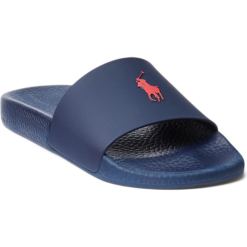 Polo Ralph Lauren Pantofle námořnická modř / červená