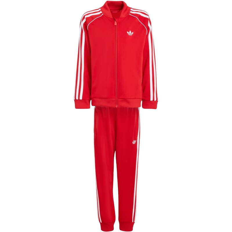 ADIDAS ORIGINALS Joggingová souprava SST červená / bílá