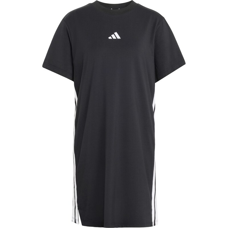 ADIDAS SPORTSWEAR Šaty Essentials černá / bílá