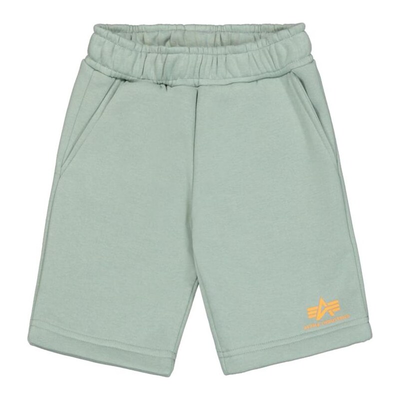 ALPHA INDUSTRIES Kalhoty pastelově zelená / oranžová 112347120