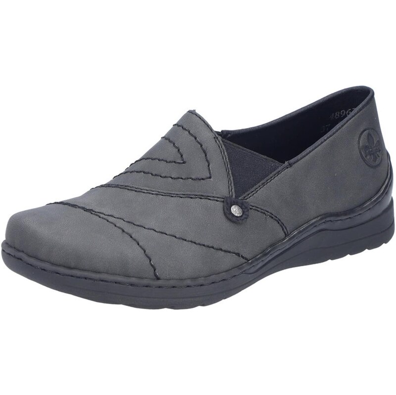 Rieker Slipper tmavě šedá 112347227