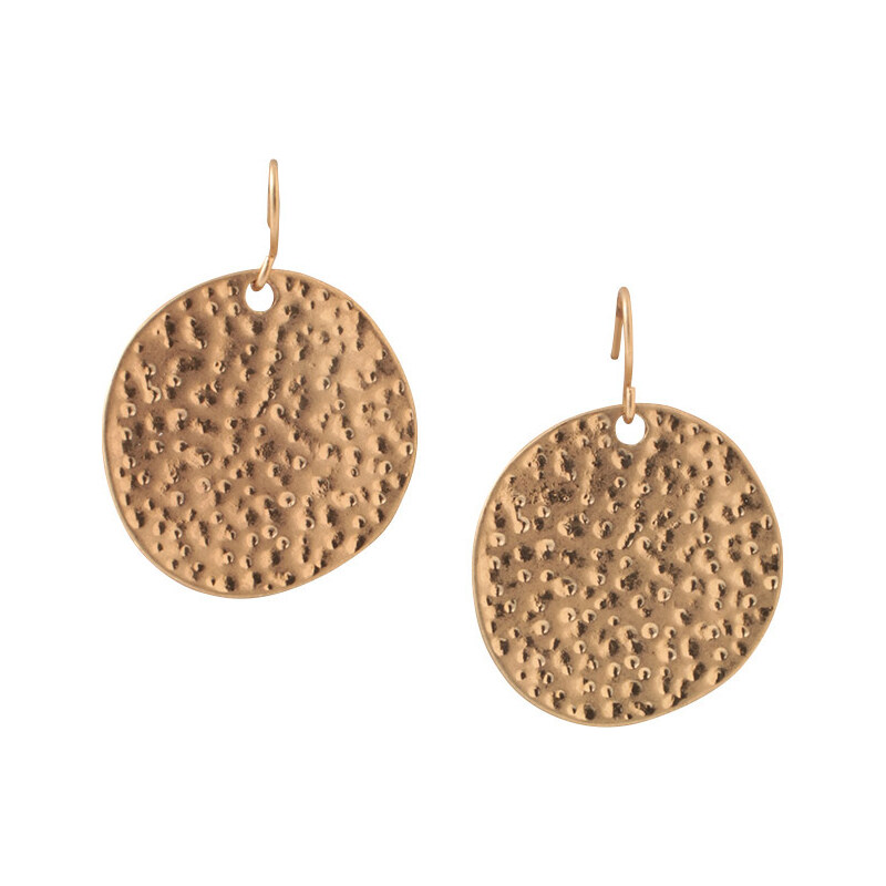 Esprit golden metal earrings