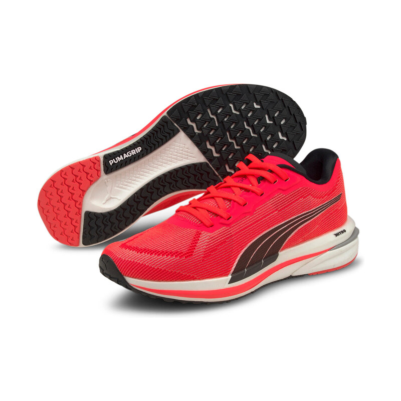 PUMA Puma Wmns Velocity Nitro Červeno-černo-bílá Růžová