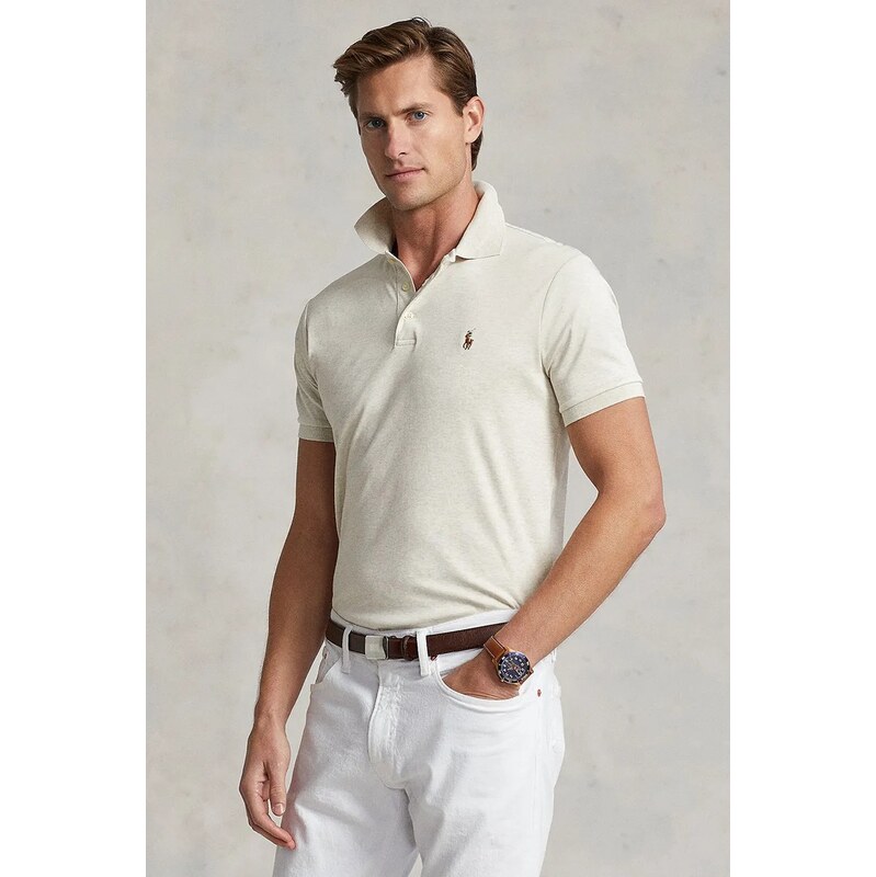 Polo Ralph Lauren Bavlněné polo tričko Polo Ralph Lauren