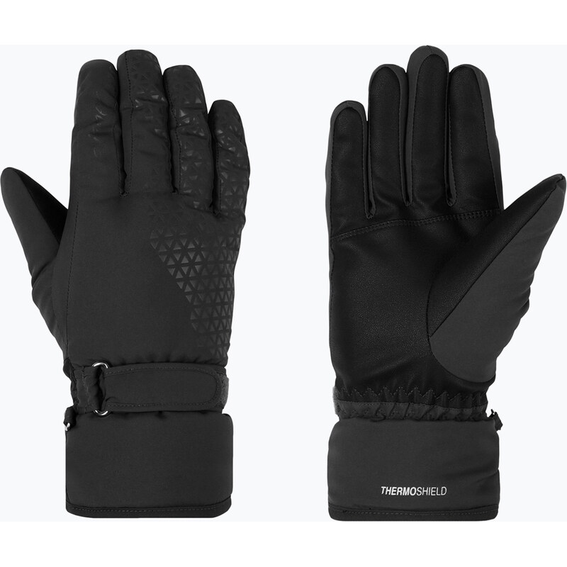Dámské lyžařské rukavice ZIENER Kisar Aquashield black