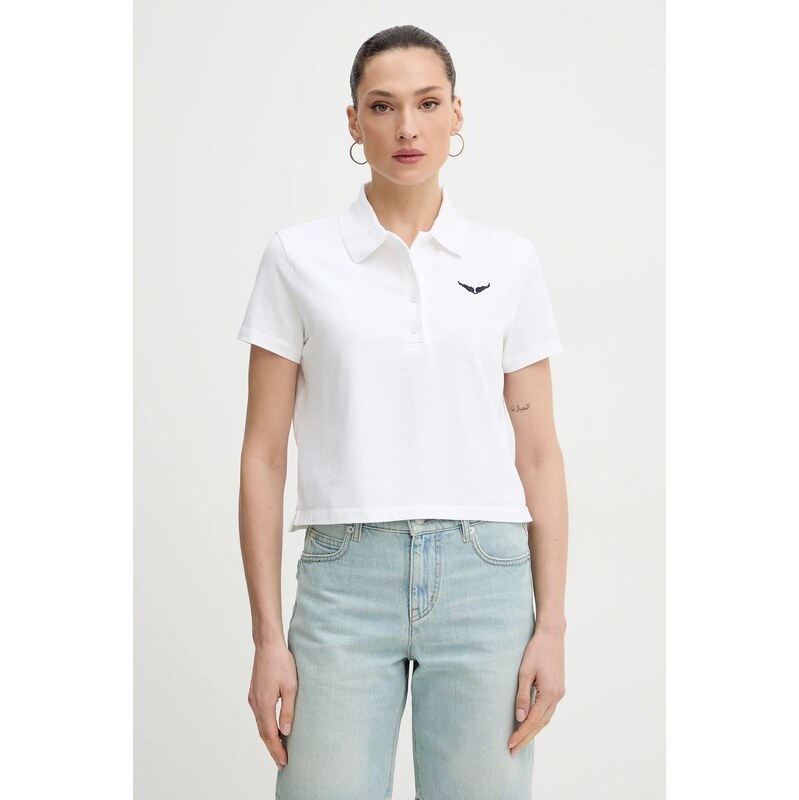 Bavlněné polo tričko ZADIG&VOLTAIRE 112413431