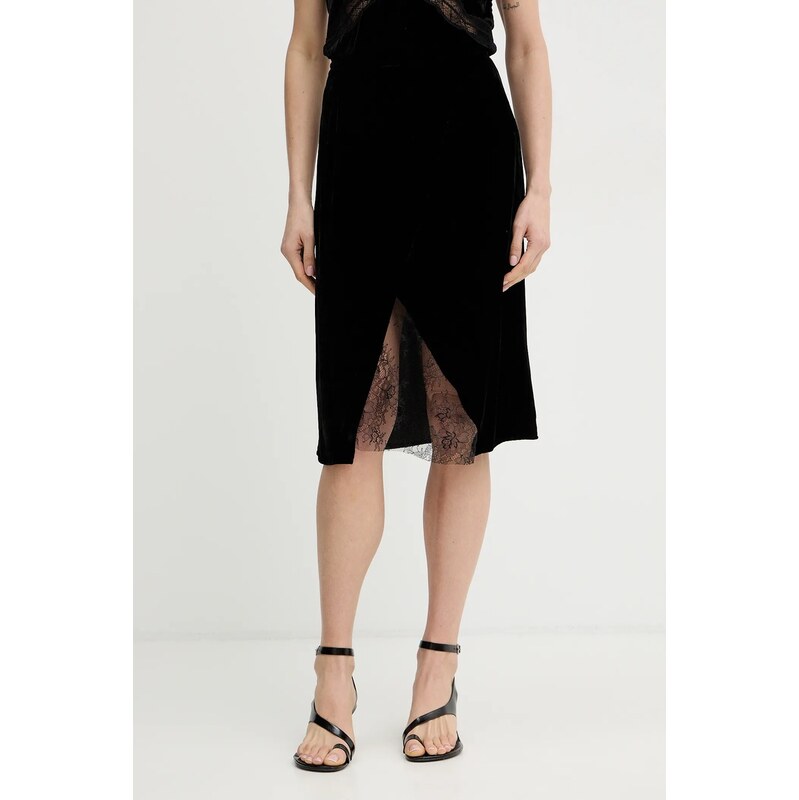 Zadig&Voltaire Sukně z hedvábné směsi ZADIG&VOLTAIRE